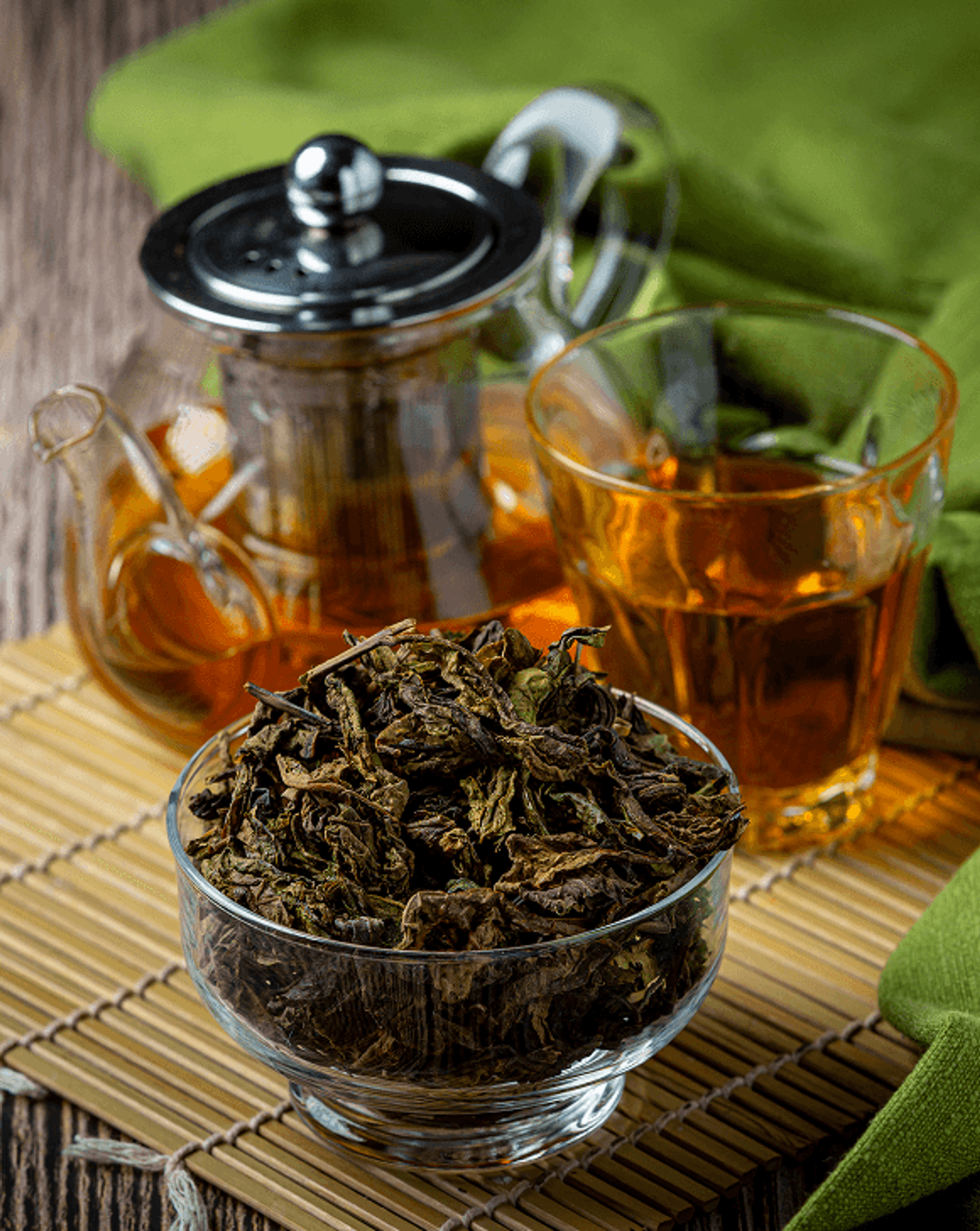 Mixed Flavored Black & Green Tea